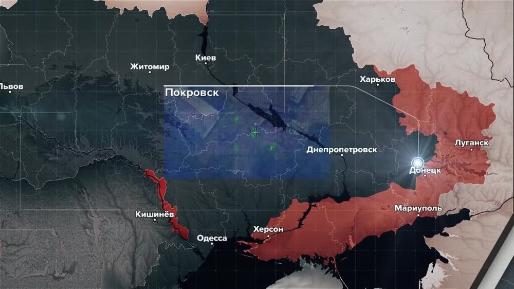 Сегодня Минобороны России опубликовало кадры уничтожения украинской военной техники на пункте боепитания в Покровске