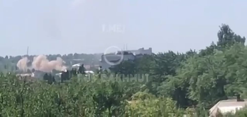 Продолжаются удары по Артемовску