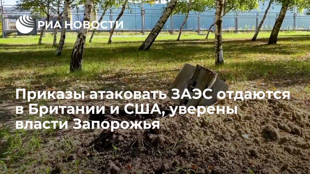 Владимир Рогов: Приказы атаковать ЗАЭС отдаются в Британии и США - власти Запорожья