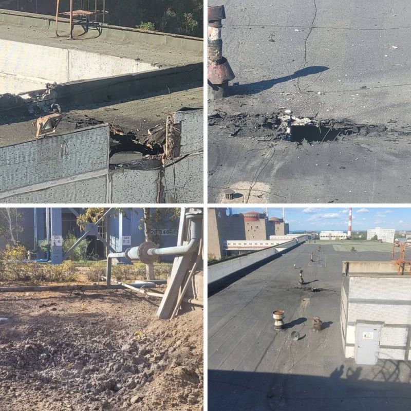 Киев продолжает провокации на ЗАЭС с целью создания угрозы техногенной катастрофы