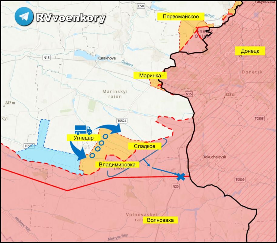 Враг готовит контрнаступление в ДНР Второй день сообщают, что враг скапливает силы в районе Угледара и Покровска (Красноармейска) для нового наступлен