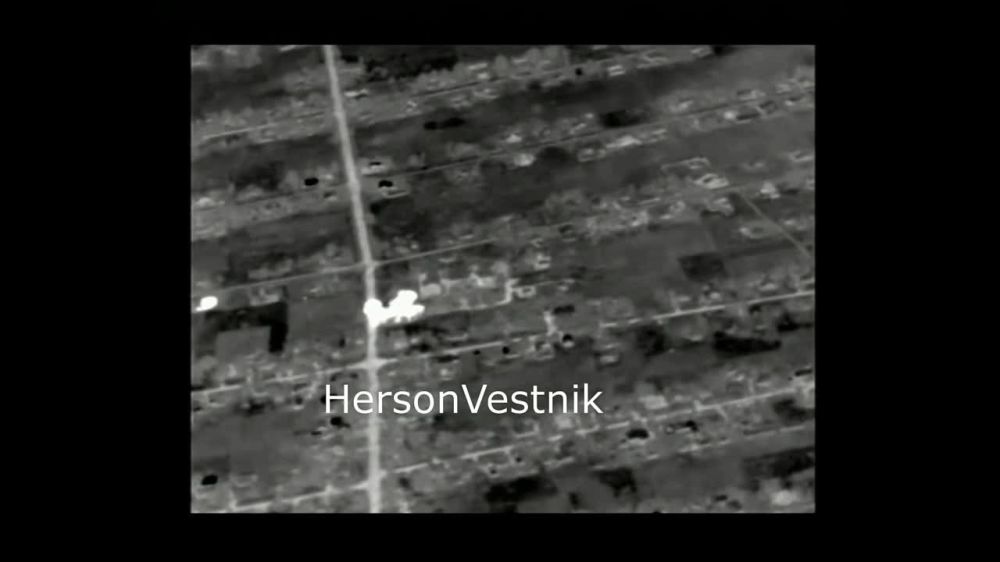 #Эксклюзив. Уничтожение укронацистских недобитков подразделениями ВС РФ в районе н.п. Посад-Покровское