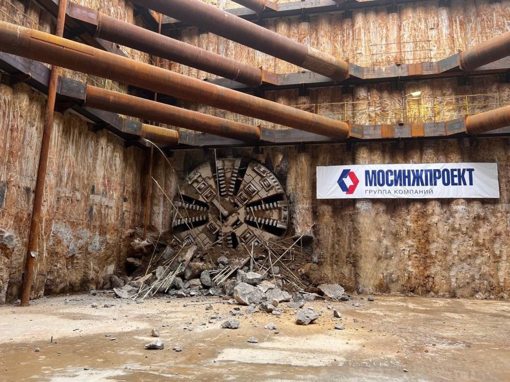 На перспективной Троицкой линии московского метро проложен еще один тоннель