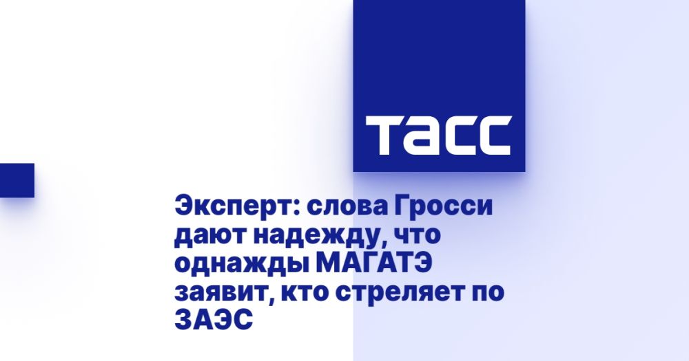 Эксперт: слова Гросси дают надежду, что однажды МАГАТЭ заявит, кто стреляет по ЗАЭС