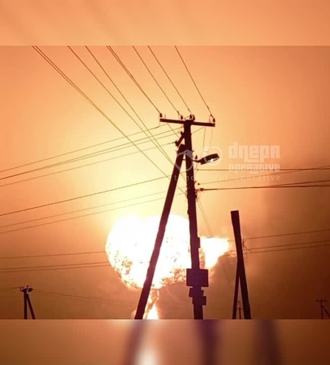 Жаркий вечер пятницы в городе Новомосковске Днепропетровской обалсти