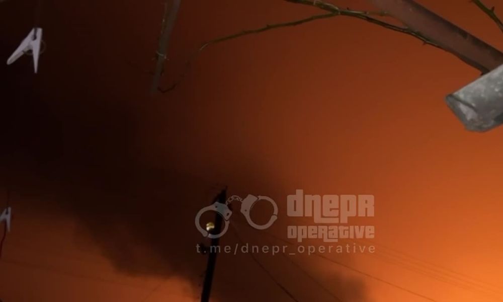 "Герани" успешно долетели до цели в Новомосковске Днепропетровской области