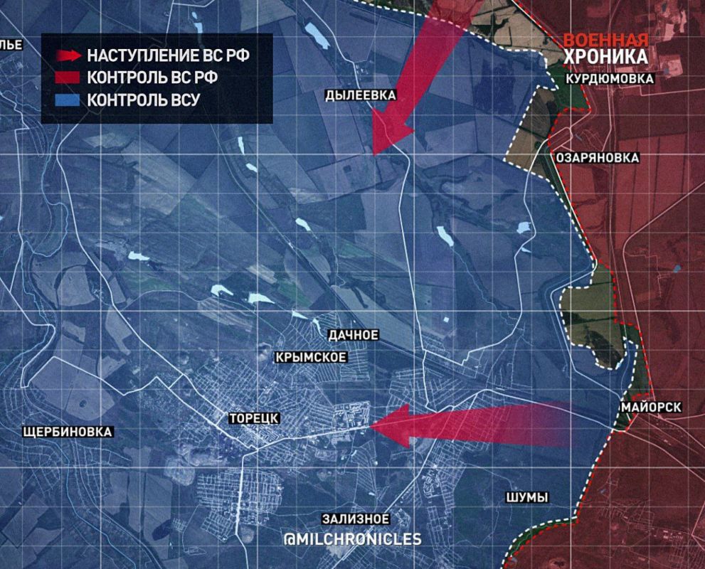 Куда ВС РФ и ЧВК «Вагнер» будут наступать после освобождения Артёмовска: разбор Военной хроники