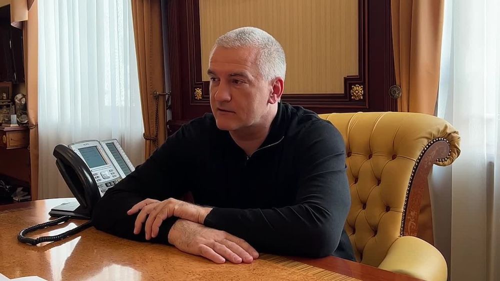 Глава республики Крым Сергей Аксенов: "В Крыму начали процесс национализации квартиры Владимира Зеленского".Давно пора