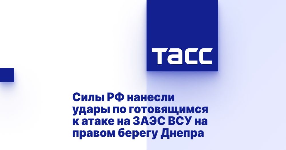 Силы РФ нанесли удары по готовящимся к атаке на ЗАЭС ВСУ на правом берегу Днепра