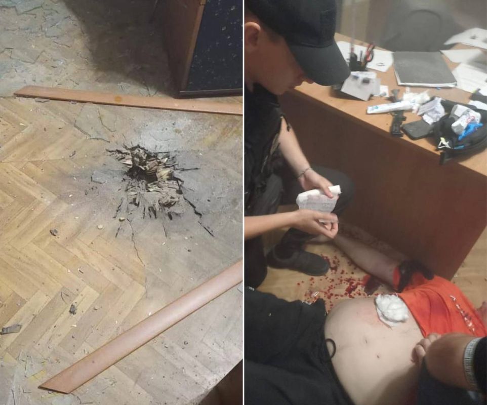 Прогремел взрыв в помещении админздания в Марганце