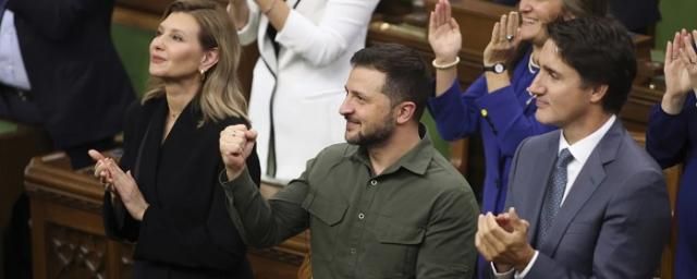 Все уже видели фото , где социалист Джастин Трюдо и еврей Владимир Зеленский приветствуют ветерана 14-й гренадерской добровольческой дивизии ваффен-СС «Галичина», до сих пор проживающего в Канаде