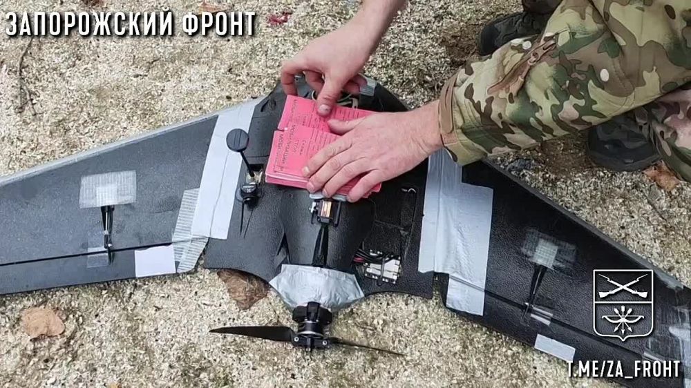 Операторы FPV-крыла "R8" залистовали населенный пункт Марганец в Днепропетровской области с призывом мирных граждан остановить "могилизацию" на Украине