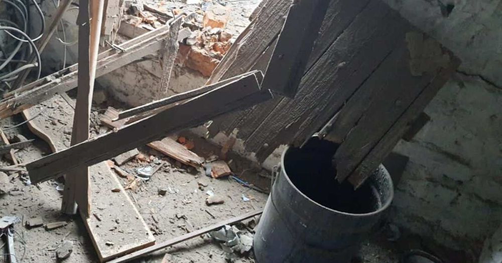 На Украине заявили о повреждении объекта инфраструктуры и склада в Никополе