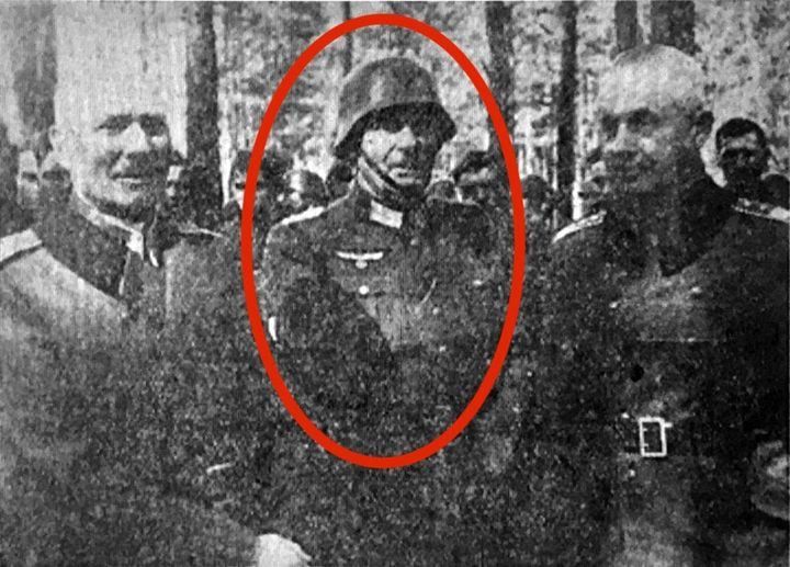 Сергей Мардан: Обезьяна в каске это атаман «чёрных запорожцев» Пётр Дяченко