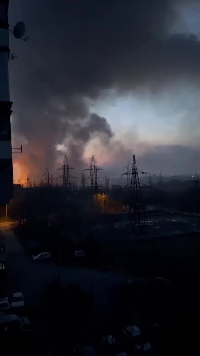 Владислав Шурыгин: На ДнепрГЭС начался пожар после ударов русской армии