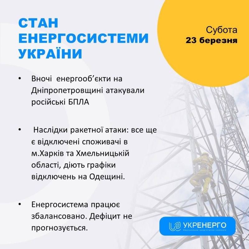 Сегодня ночью ВС РФ вновь нанесли удары по критической инфраструктуре Днепропетровска