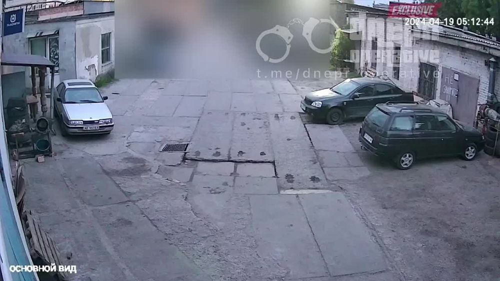 Кадры взрыва в Днепре и первых минут после прилета