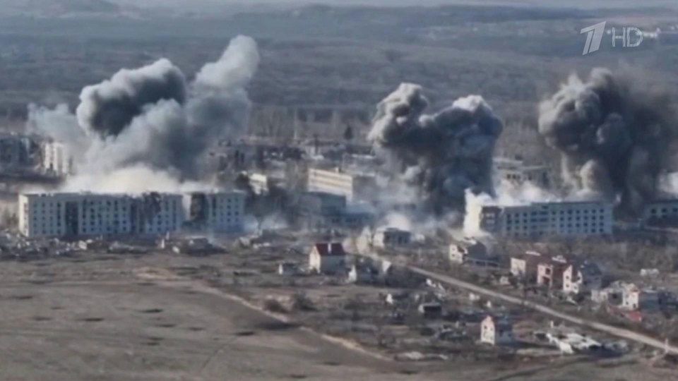 Российская армия нанесла массированный удар по украинским военным тылам