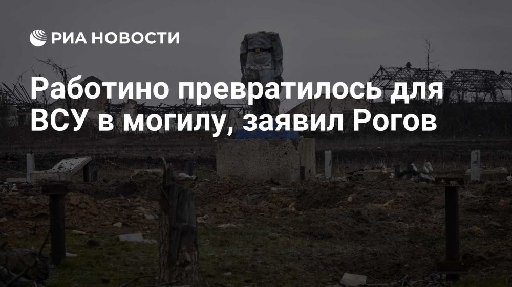 Владимир Рогов: Работино - братская могила для небратьев