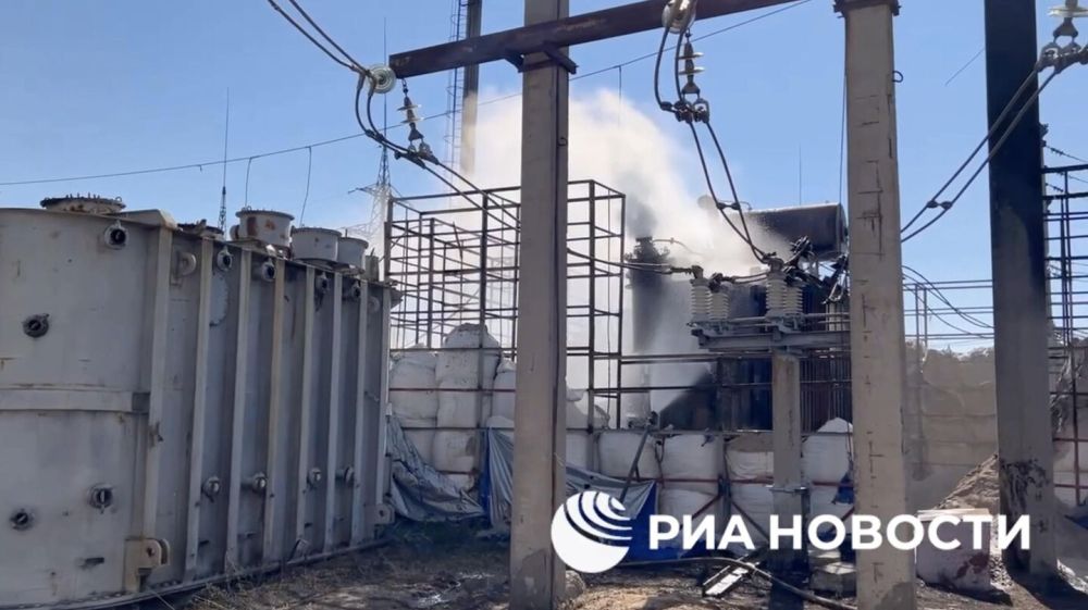 Рогов: ВСУ бьют по Энергодару из городов Никополь и Марганец