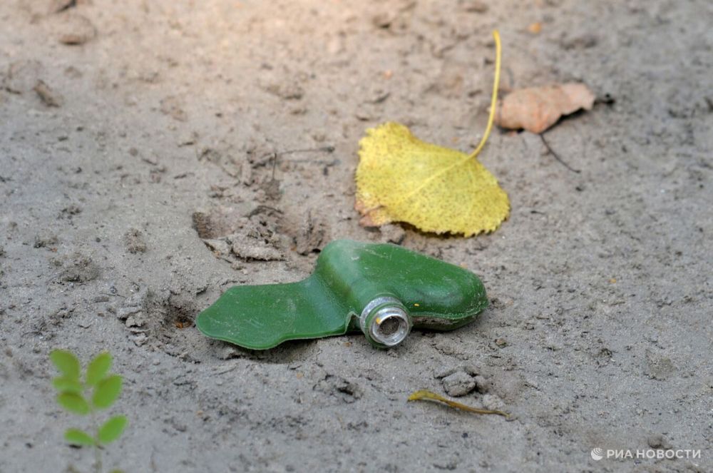 В Донецке при подрыве на мине "Лепесток" пострадал мирный житель
