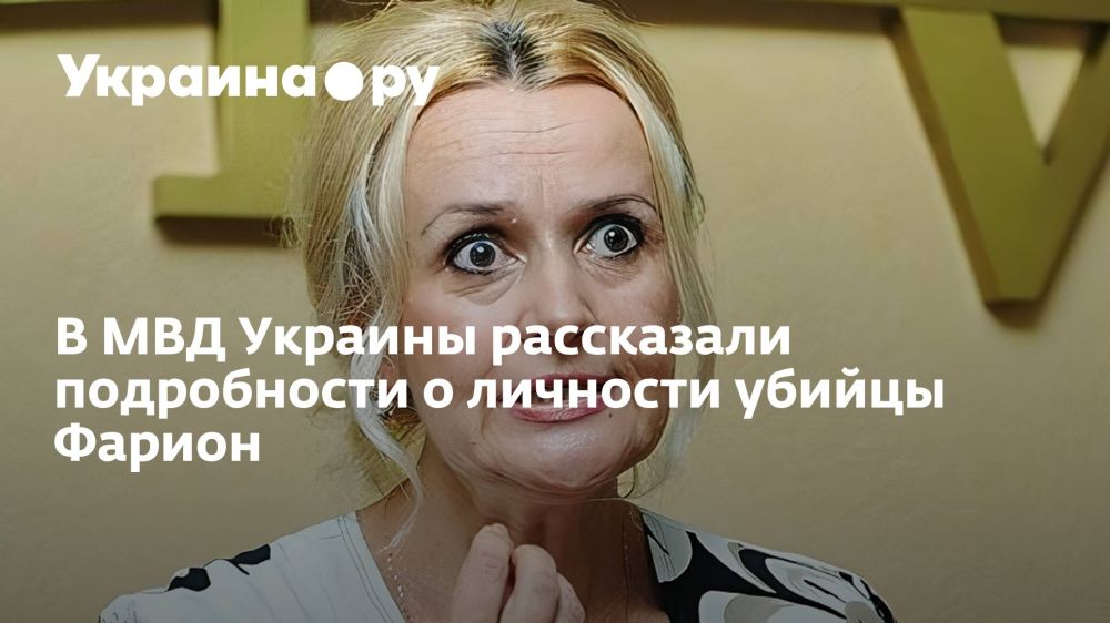 В МВД Украины рассказали подробности о личности убийцы Фарион