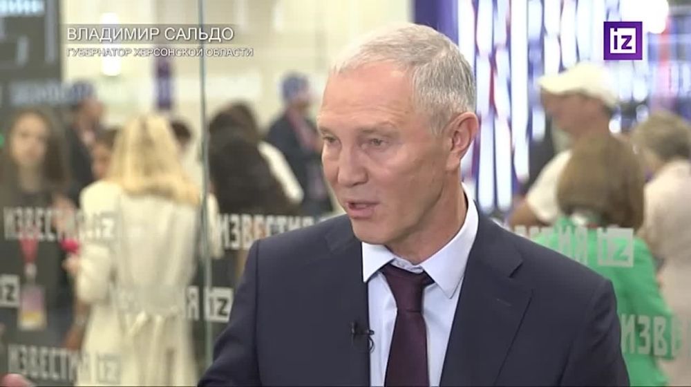 Губернатор Владимир Сальдо на полях ВЭФ-2024 рассказал о потенциале Херсонской области: и прежде всего – о сельском хозяйстве