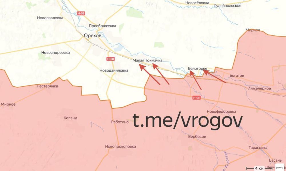 Владимир Рогов: Об успехах Русской Армии на Запорожском фронте