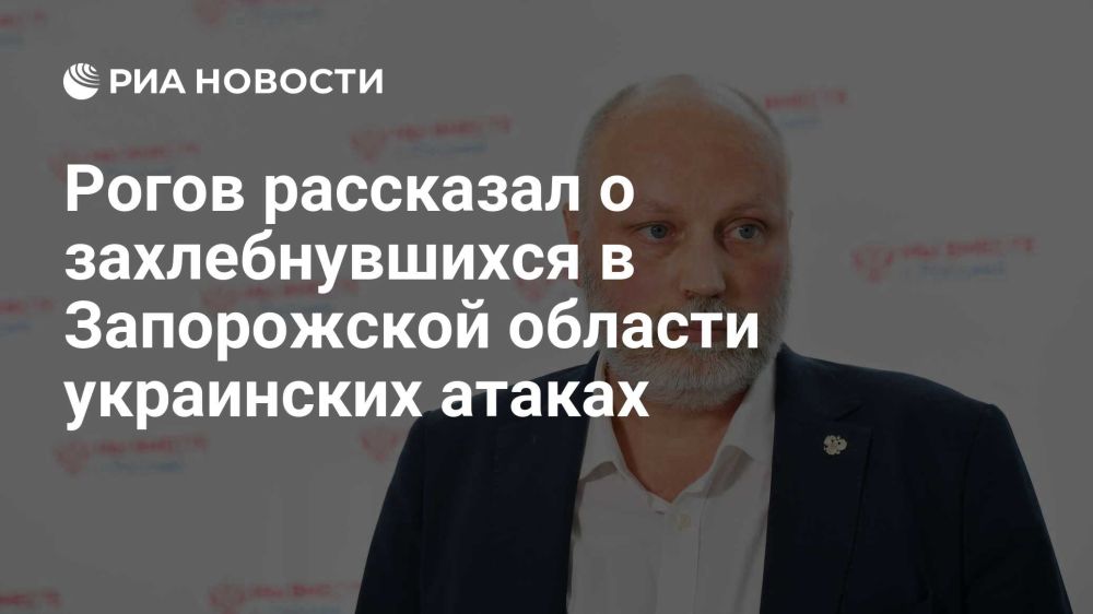 Владимир Рогов: О вражеских атаках на Васильевском направлении