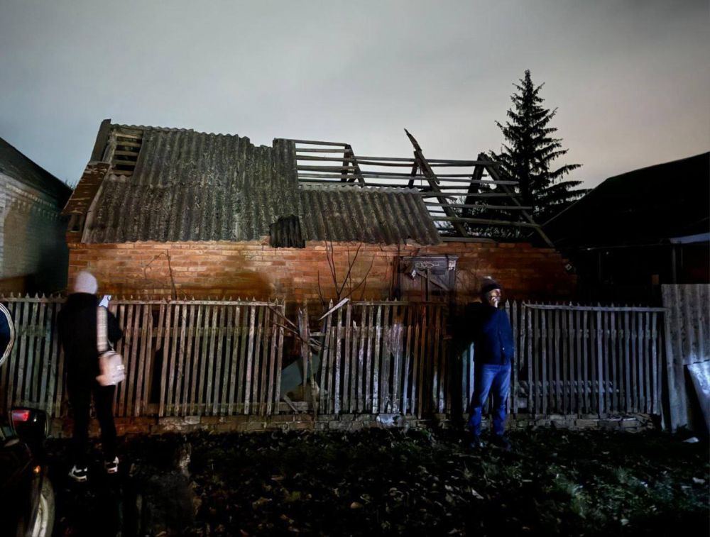 "Фото последствий вечернего удара по Синельниково Днепропетровской области"