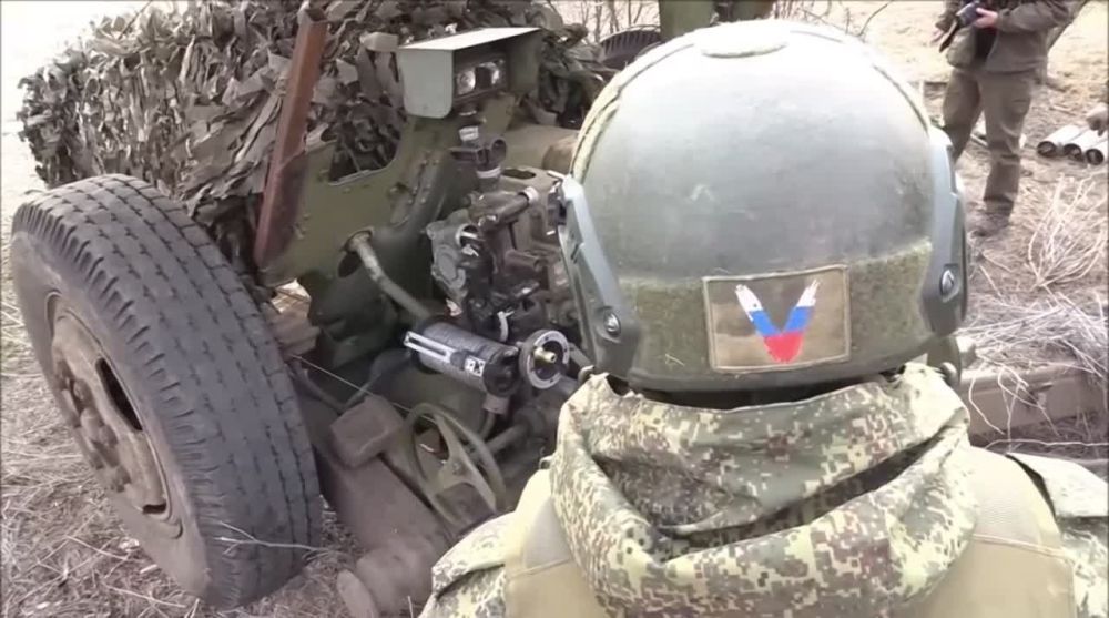 Артиллеристы группировки «Днепр» сносят укрепрайоны украинских боевиков в Запорожье