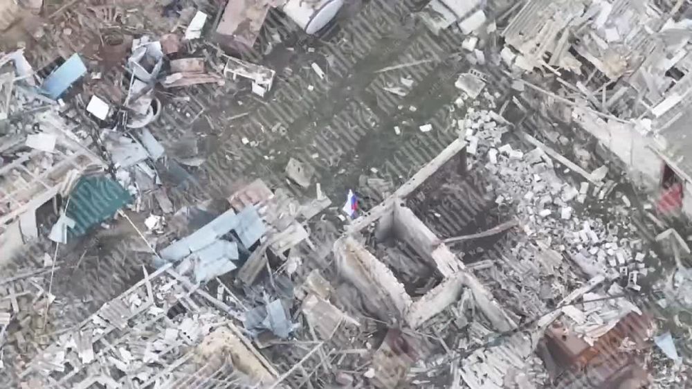 Флаг России в Пятихатках