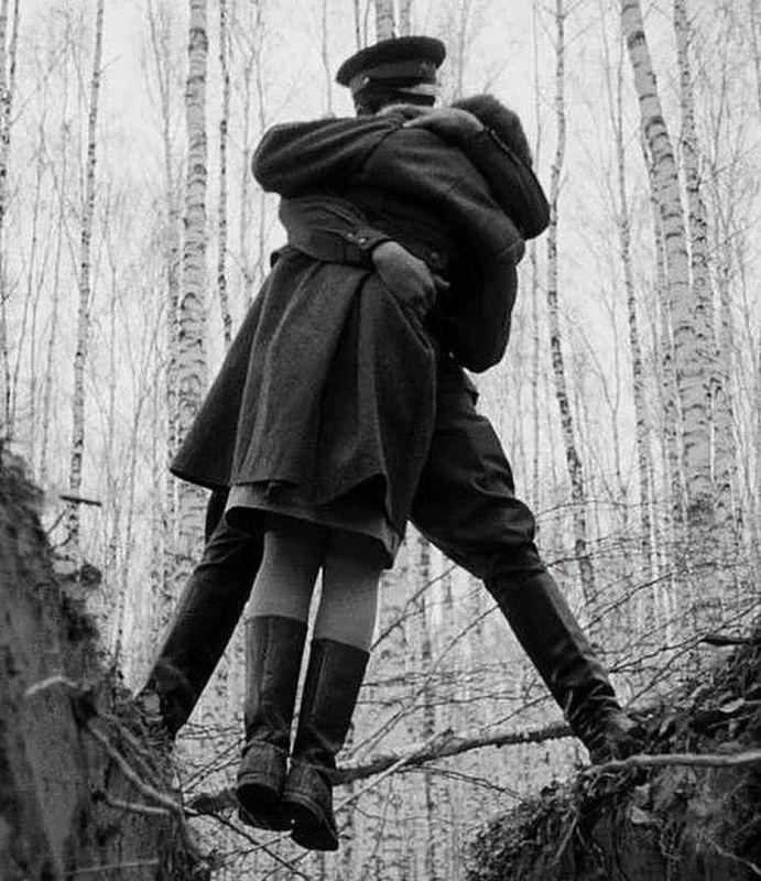 Мы вместе с мужем ушли на фронт