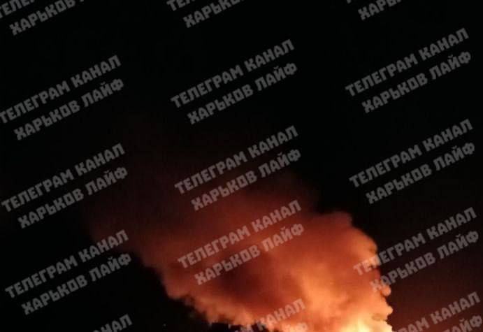 В Харькове горит завод имени Малышева