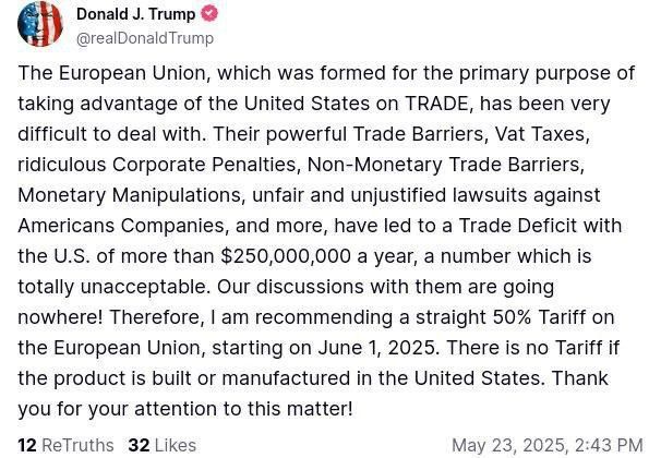 ������� ����� � ������� Truth Social: