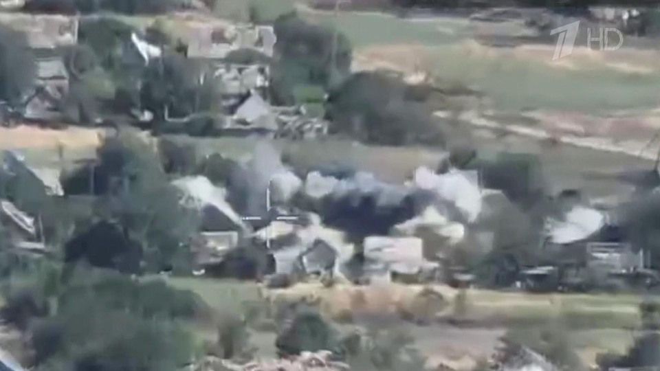 Российская армия нанесла новые удары по тыловым объектам на Украине