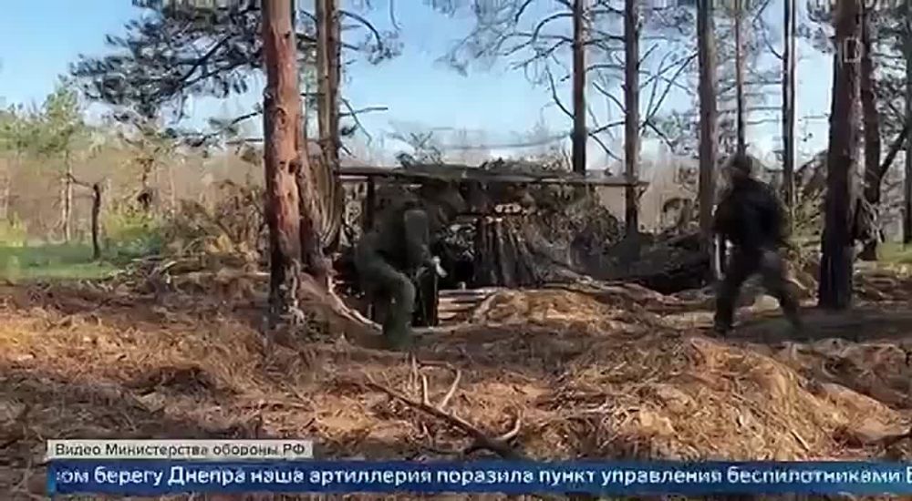 Кадры из зоны спецоперации