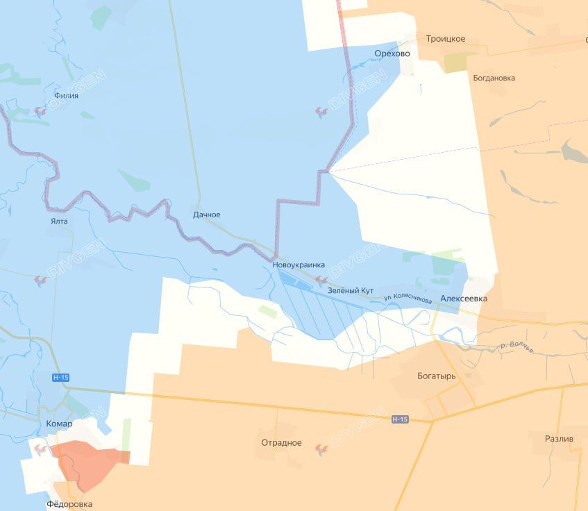 Ситуация на Новопавловском направлении