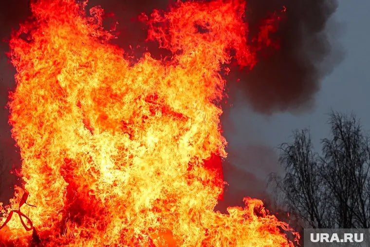 На территории химического комбината «Азот» в Новомосковске Тульской области произошел пожар