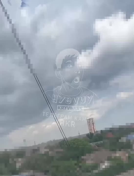 Прилёт дрона в ТЦК в Кривом Роге