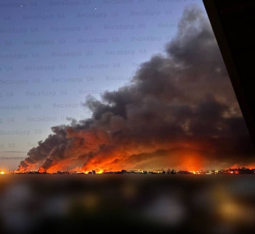 Массовая ночная атака на объекты на Украине