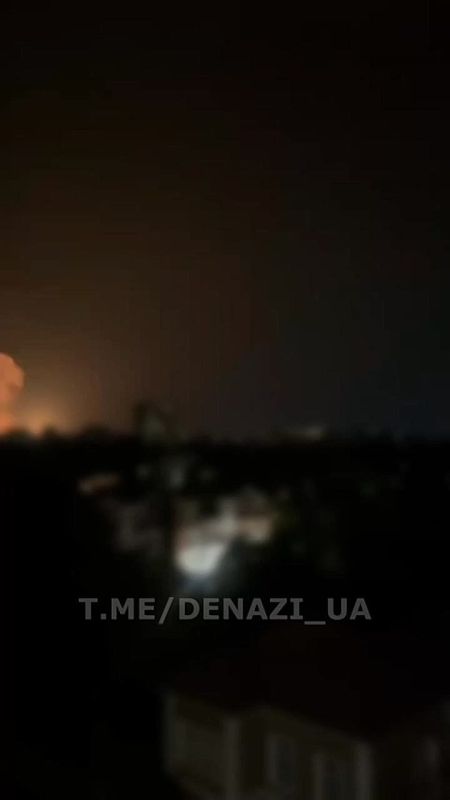 В Одессе мощный пожар после прилёта "Гераней"!