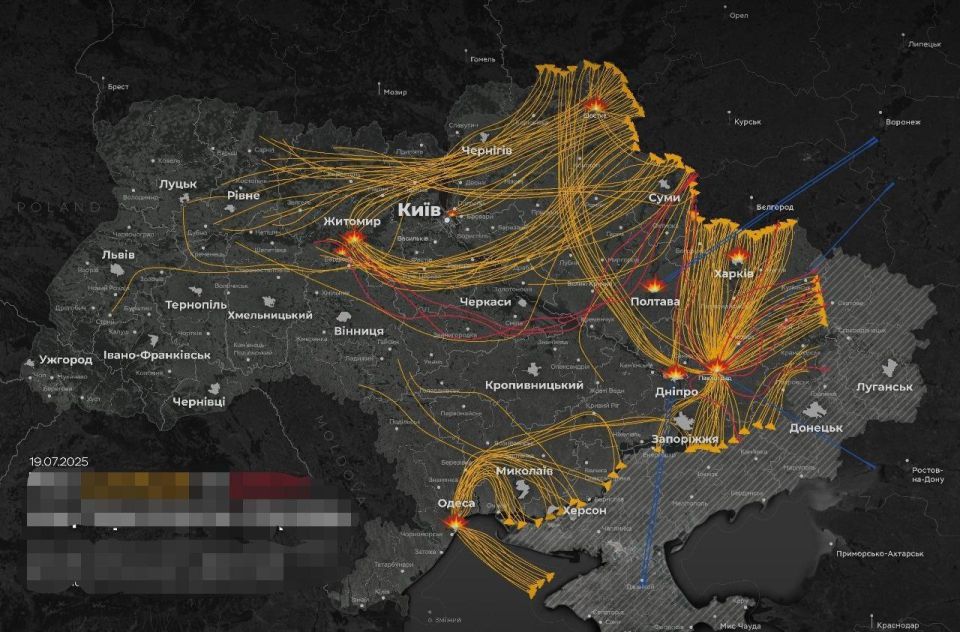 Свыше 400 БПЛА-камикадзе "Герань-2" сегодня ночью поразили свои цели на территории Украины