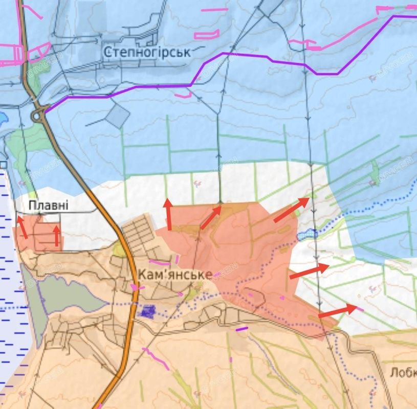У Каменского (Запорожское направление) есть продвижение и восточнее