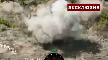 Бойцы показали, как громят технику ВСУ «Корнетом» в Днепропетровской области