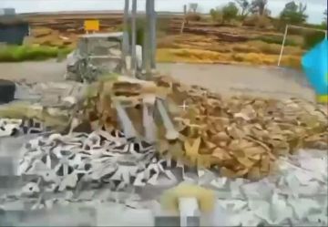 Поражение блокпоста и станции РЭБ ВСУ в районе Херсона