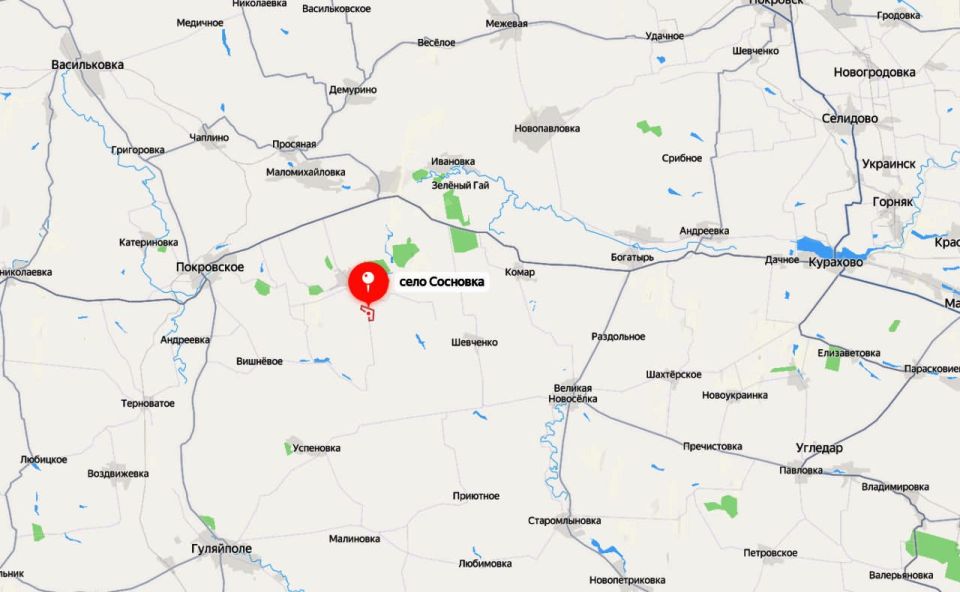 Бойцы из Забайкалья продолжают активно наступать вдоль русла Вороной и приступили к штурму Сосновки, расположенной в Синельниковском районе Днепропетровской области