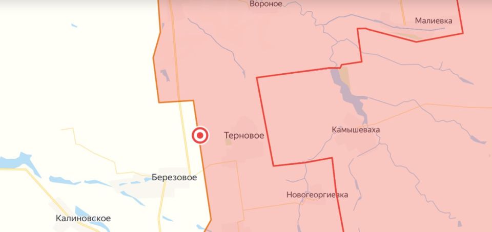 Юрий Котенок: МО РФ: н.п. Новопетровское (Терновое) в Днепропетровской области освобожден от украинской оккупации