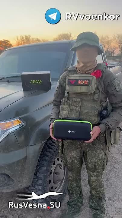 Важная помощь от читателей RVvoenkor бойцам, наступающим на Харьковском и Днепропетровском фронтах