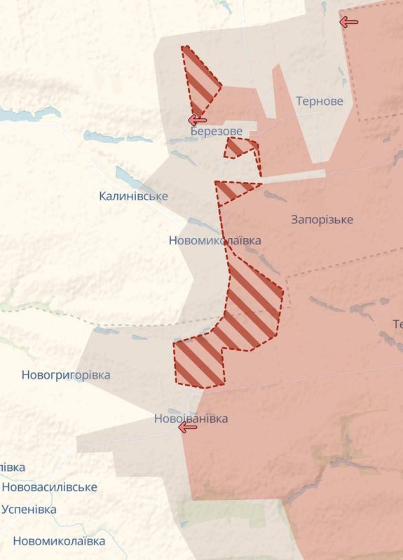 «ВС РФ заняли Новоивановку и Новониколаевку на границе Днепропетровской и Запорожской областей и продолжают продвижение вперёд